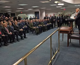 Secretary William Cohen attended Secretary of Defense Jim Mattis’ swearing in ceremony at the Pentagon.